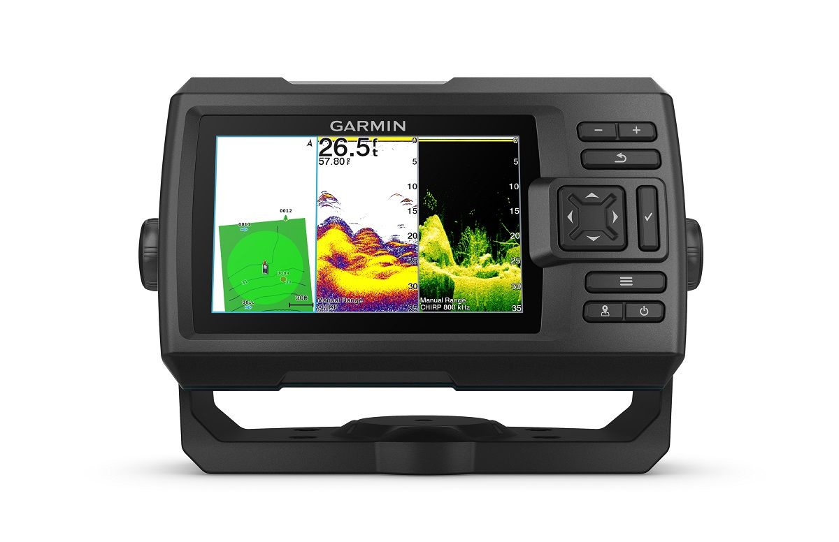 Garmin Striker Vivid 5cv 5in Fishfinder GPS Track Plotter No Transducer - Clinch River Fishing USA