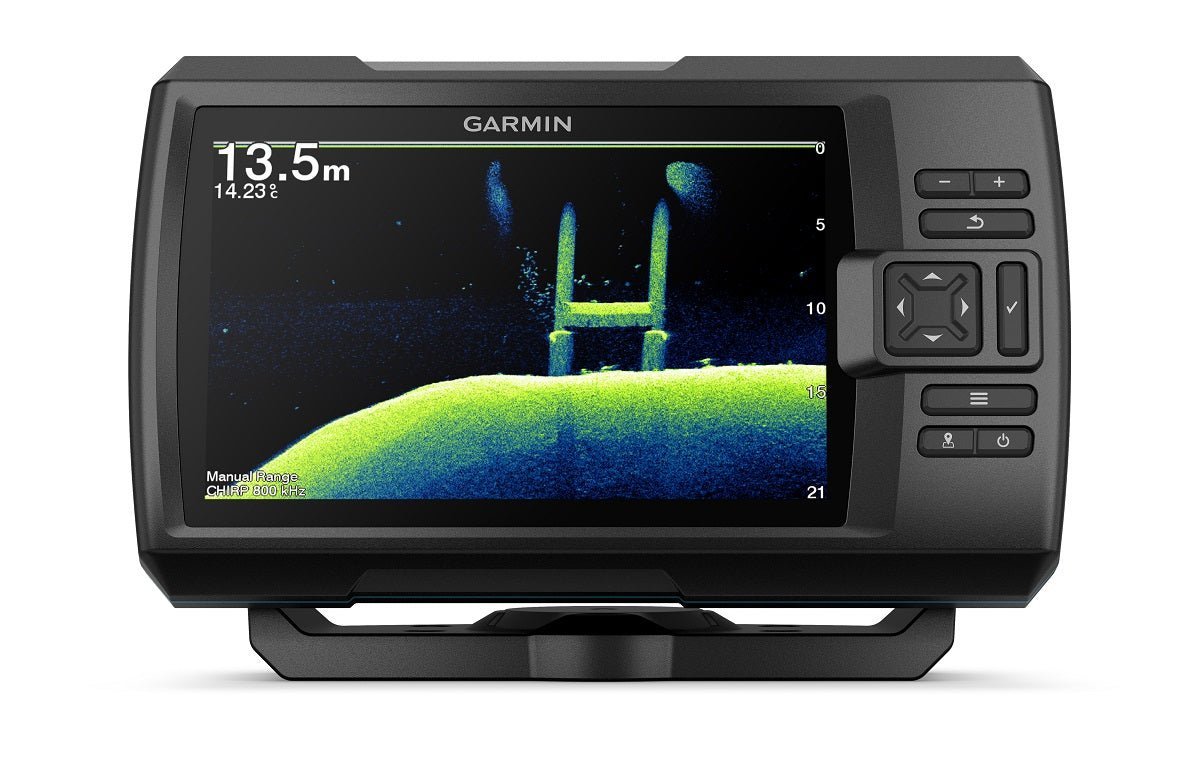 Garmin Striker Vivid 7cv 7in Fishfinder GPS Track Plotter With GT20 - Clinch River Fishing USA