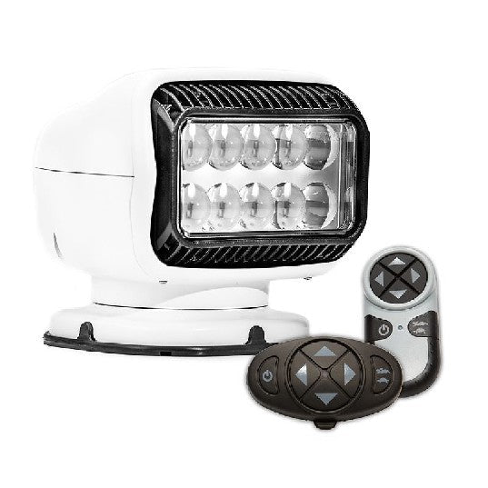 GOLIGHT GT LED 12 Volt with Wireless Handheld Remote & Wireless Dash Mount - White | 20074GT - Clinch River Fishing USA