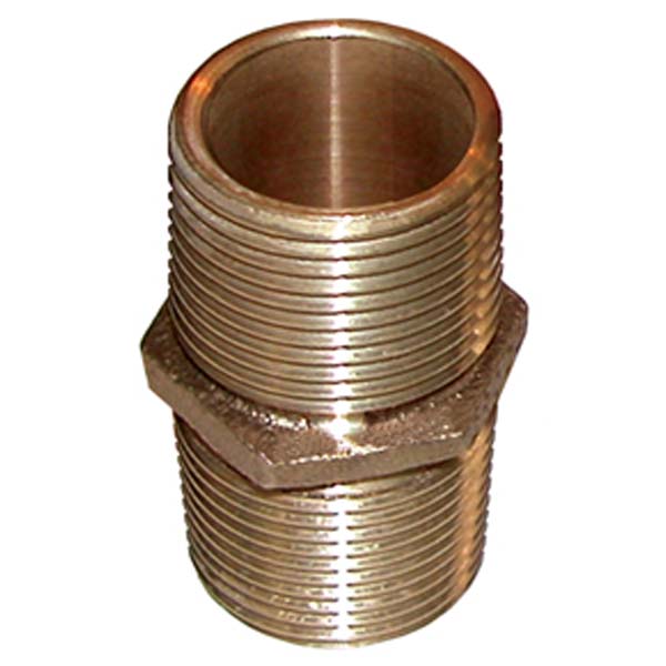 Groco Bronze Pipe Nipple 1