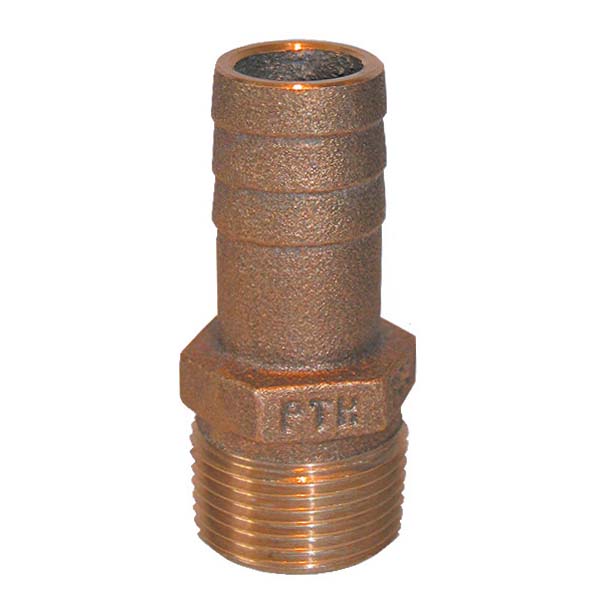 Groco Pipe To Hose Brz Fitting 3/4