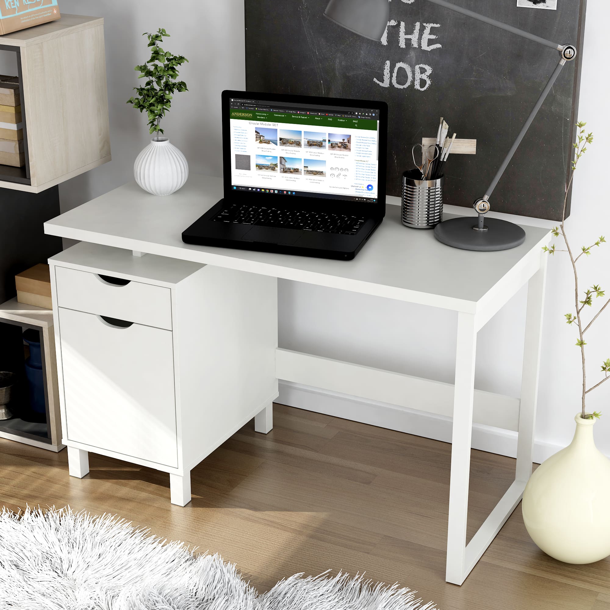 HASLEV 47″ WRITING DESK - Clinch River Fishing USA