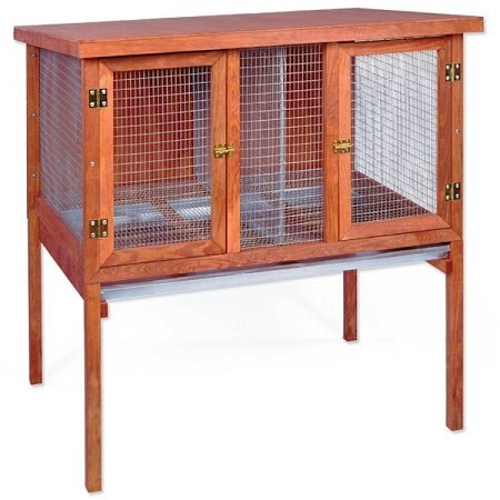 Heavy Duty Double Rabbit Hutch - Clinch River Fishing USA