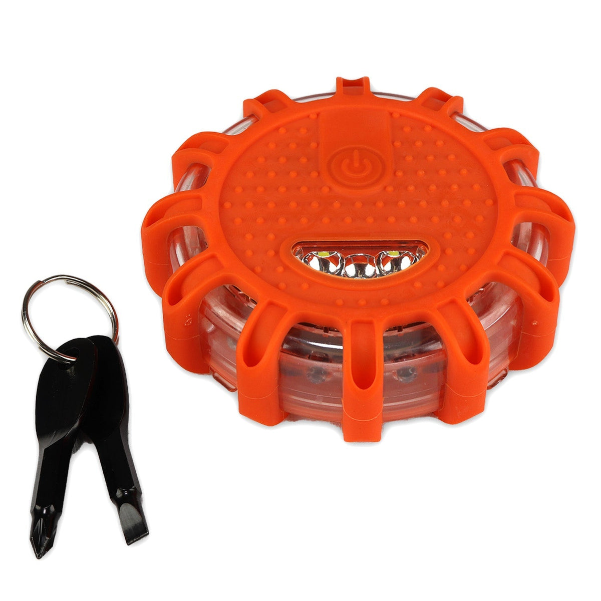 Heavy Duty Strobing LED Road Flare with Tool Set - Clinch River Fishing USA