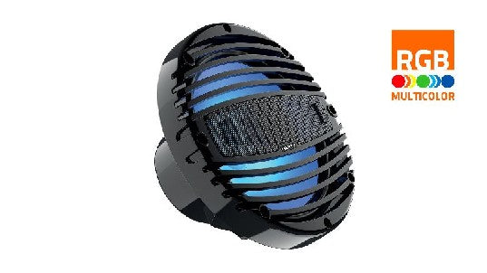 HERTZ AUDIO HMX 8-LD-TC - 8" 4 Ohm MARINE COAX SET RGB