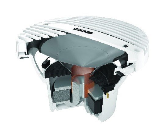 HERTZ AUDIO HMS 12 B2-LD-W - 12" 2 Ohm MARINE INFINITE BAFFLE SUB - WHITE | 78035474 - Clinch River Fishing USA