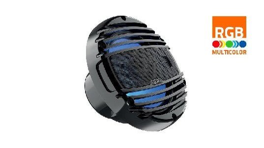 HERTZ AUDIO HMX 6.5-LD-TC - 6.5" 4 Ohm MARINE COAX RGB SET - BLACK | 78040341 - Clinch River Fishing USA