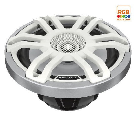 HERTZ AUDIO HMX 6.5 S-LD-SW - 6.5" 4 Ohm SPORTS COAX RGB LED SL - WHITE | 78040316 - Clinch River Fishing USA