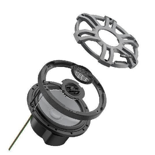 HERTZ AUDIO HMX 7.7 S-LD-G - 7.7" 4 Ohm SPORTS COAX RGB LED SET | 78040327 - Clinch River Fishing USA