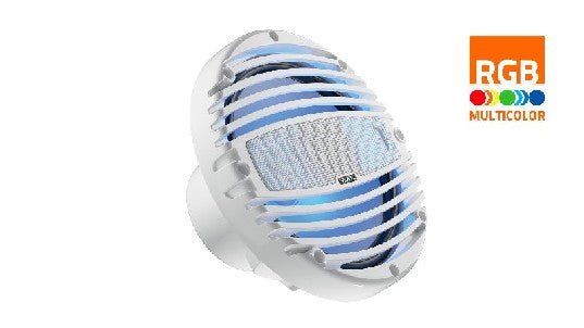 HERTZ AUDIO HMX 8-LD-TW - 8" 4 Ohm MARINE COAX RGB LED SET | 78040331 - Clinch River Fishing USA