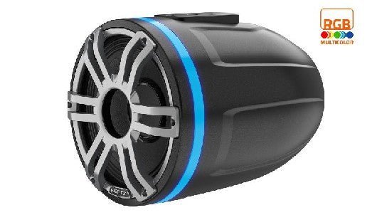 HERTZ AUDIO HTX 8H S-FL-G - MARINE TOWER SPEAKER 8'' FLAT BLACK each | 78049012 - Clinch River Fishing USA