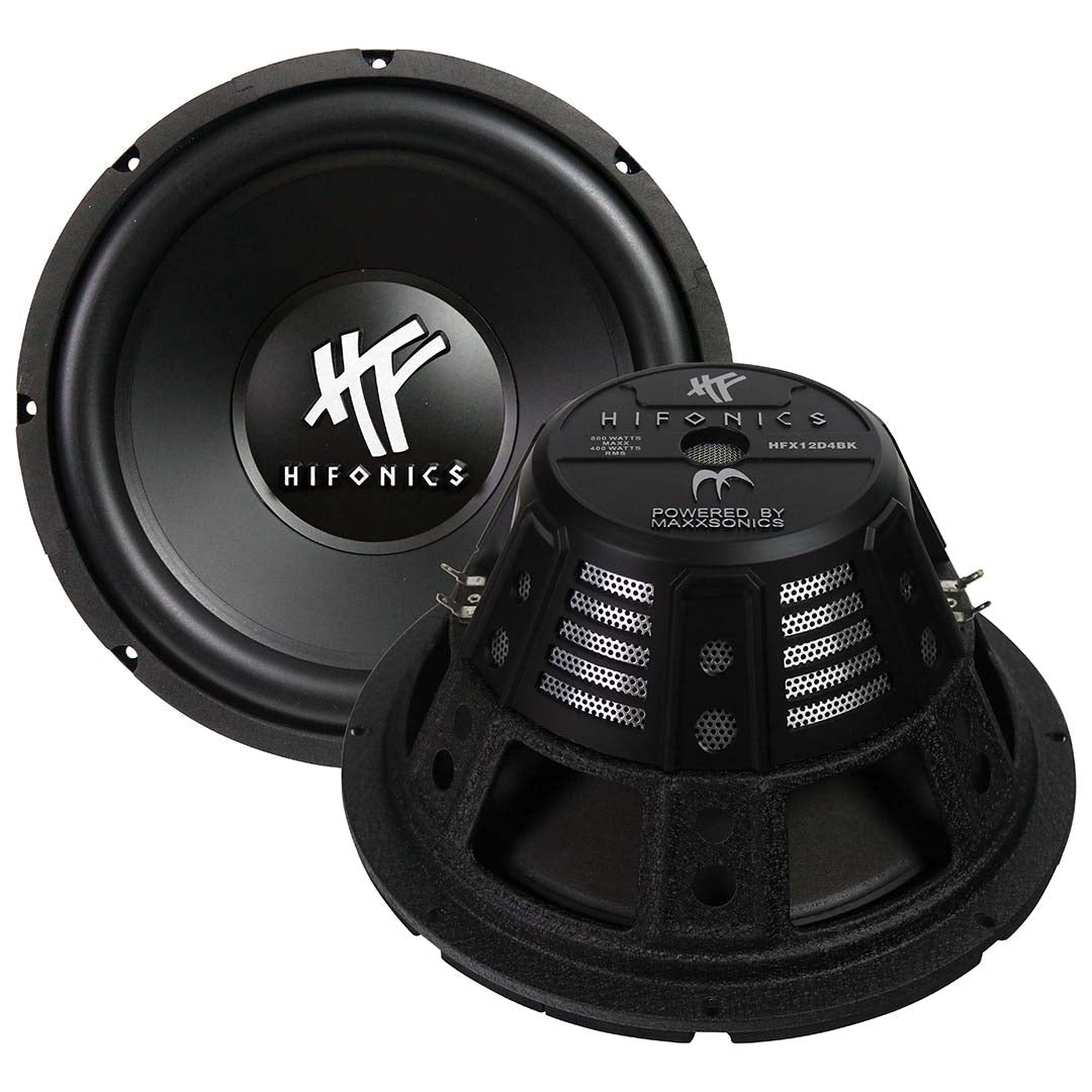 Hifonics 12" Woofer 400W RMS/800W MAX Dual 4 Ohm Voice Coil - Clinch River Fishing USA