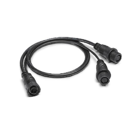 HUMMINBIRD 14 M ID SIDB Y - SOLIX / APEX Side Imaging & 2D Splitter Cable | 720111-1 - Clinch River Fishing USA