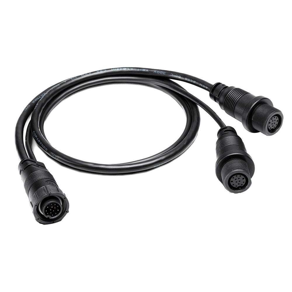 Humminbird 14 M ID SIDB Y - SOLIX®/APEX® Side Imaging & 2D Splitter Cable - Clinch River Fishing USA