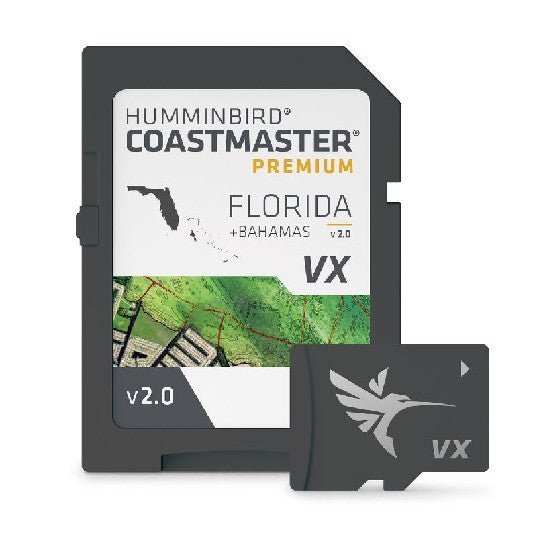 HUMMINBIRD CoastMaster Premium Florida V2 with Bahamas | 602014-2 - Clinch River Fishing USA