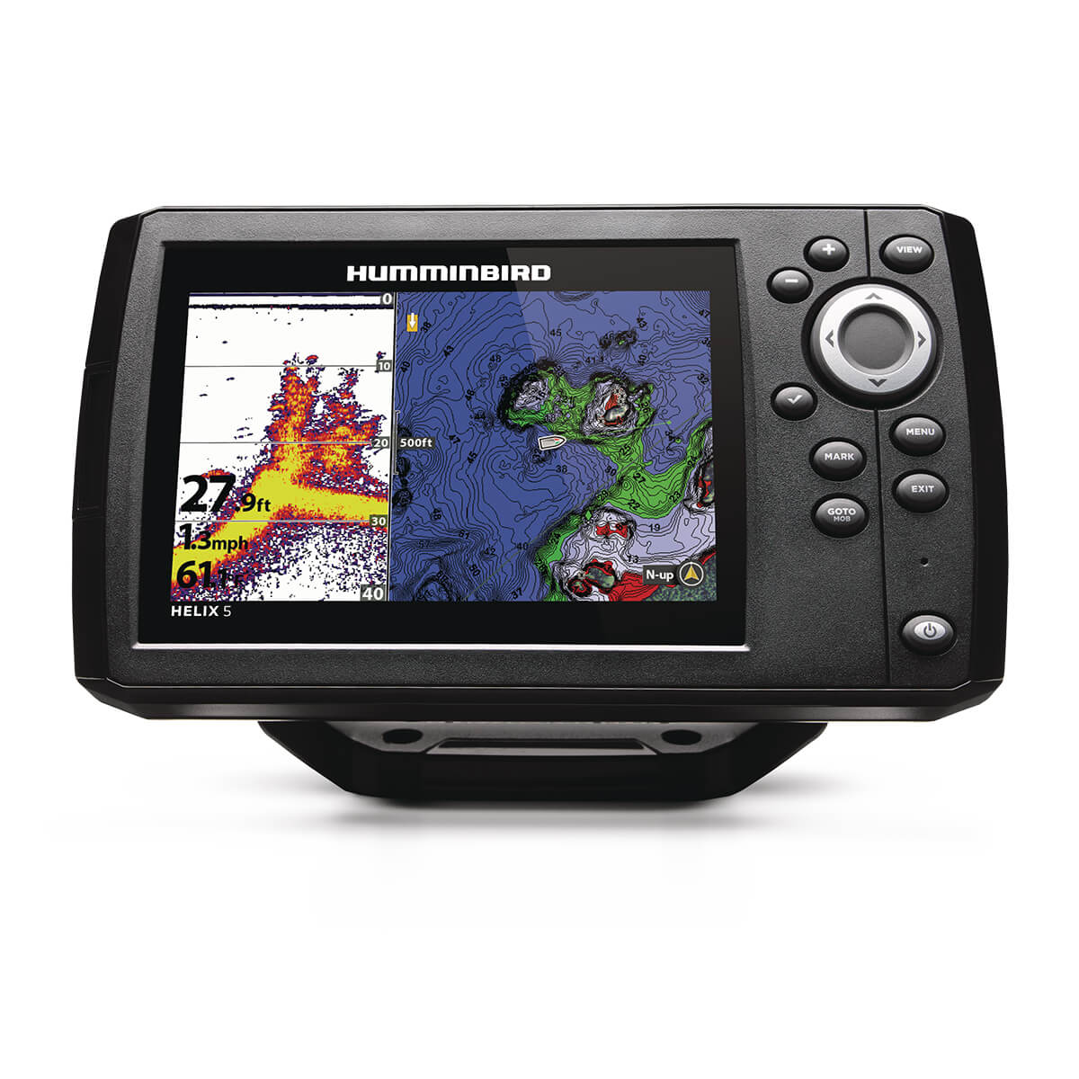 Humminbird HELIX5 CHIRP GPS 5in WVGA Sonar GPS G3 - Clinch River Fishing USA