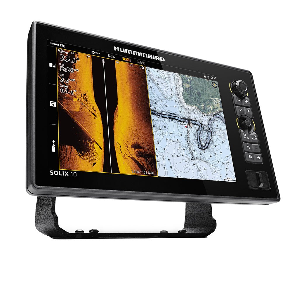 Humminbird SOLIX® 10 CHIRP MEGA SI+ G3 CHO Display Only - Clinch River Fishing USA