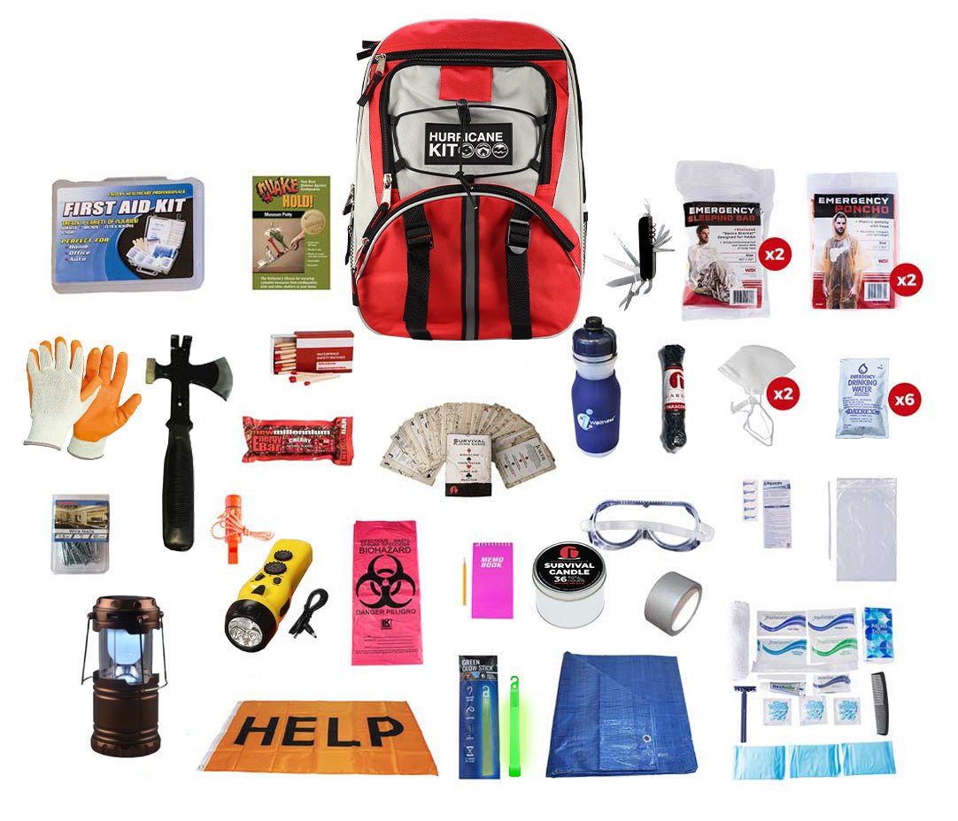 Hurricane Emergency Kit, Backpack - Clinch River Fishing USA