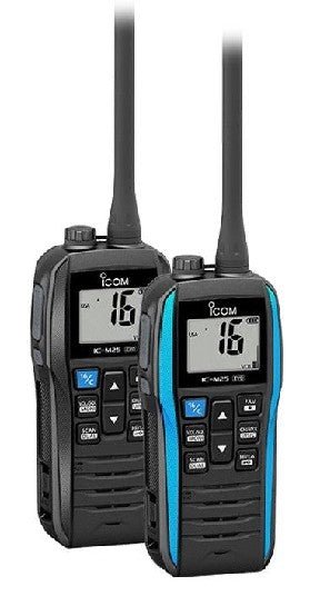 ICOM M25 EVO VHF Handheld - Black | M25 EVO BLACK 61 USA - Clinch River Fishing USA