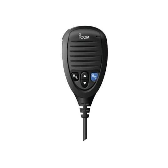 ICOM Speaker microphone for M506 rear connector &amp; M605 | HM205RB - Clinch River Fishing USA
