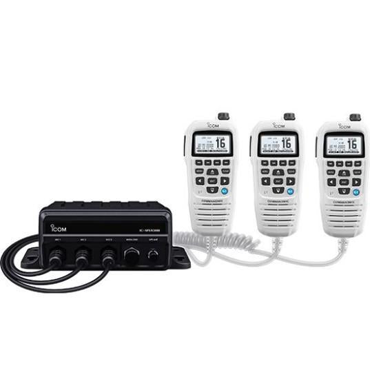 ICOM M510BB GW Black Box Marine VHF Fixed Mount w/AIS