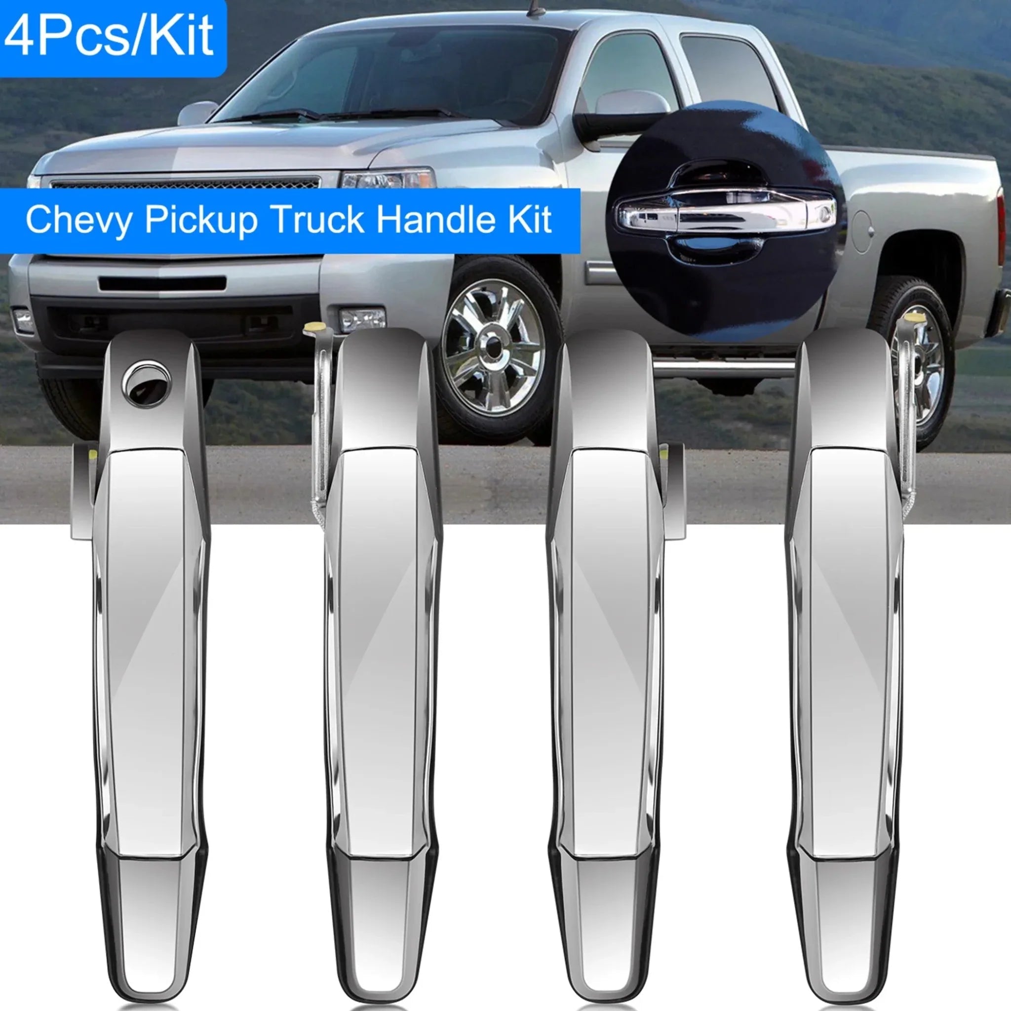 iMounTEK 4pcs Chrome Outer Handles - Clinch River Fishing USA