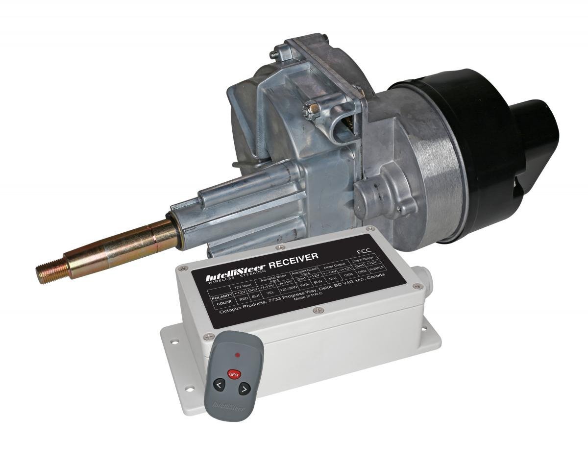 Intellisteer INTTYPES Steering System For Mechanical Steered Boats Straight Shaft Helms - Clinch River Fishing USA
