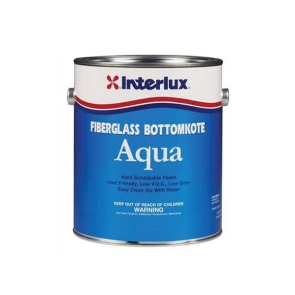 Interlux Paint Fbglas Btmkote Aqua Blue Gal