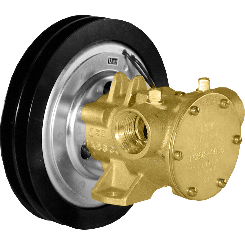 Jabsco 1" Electro - Magnetic Clutch Pump - 12V - Clinch River Fishing USA