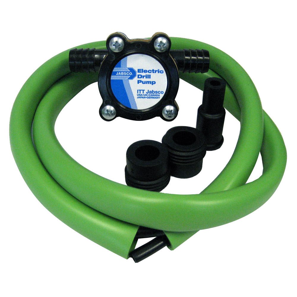 Jabsco Drill Pump Kit w/Hose - Clinch River Fishing USA