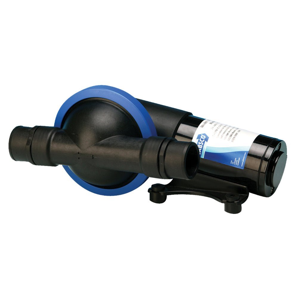 Jabsco Fish Box Evacuation Pump - 24VDC 5GPM Diaphragm w/1.5" Fittings - Clinch River Fishing USA