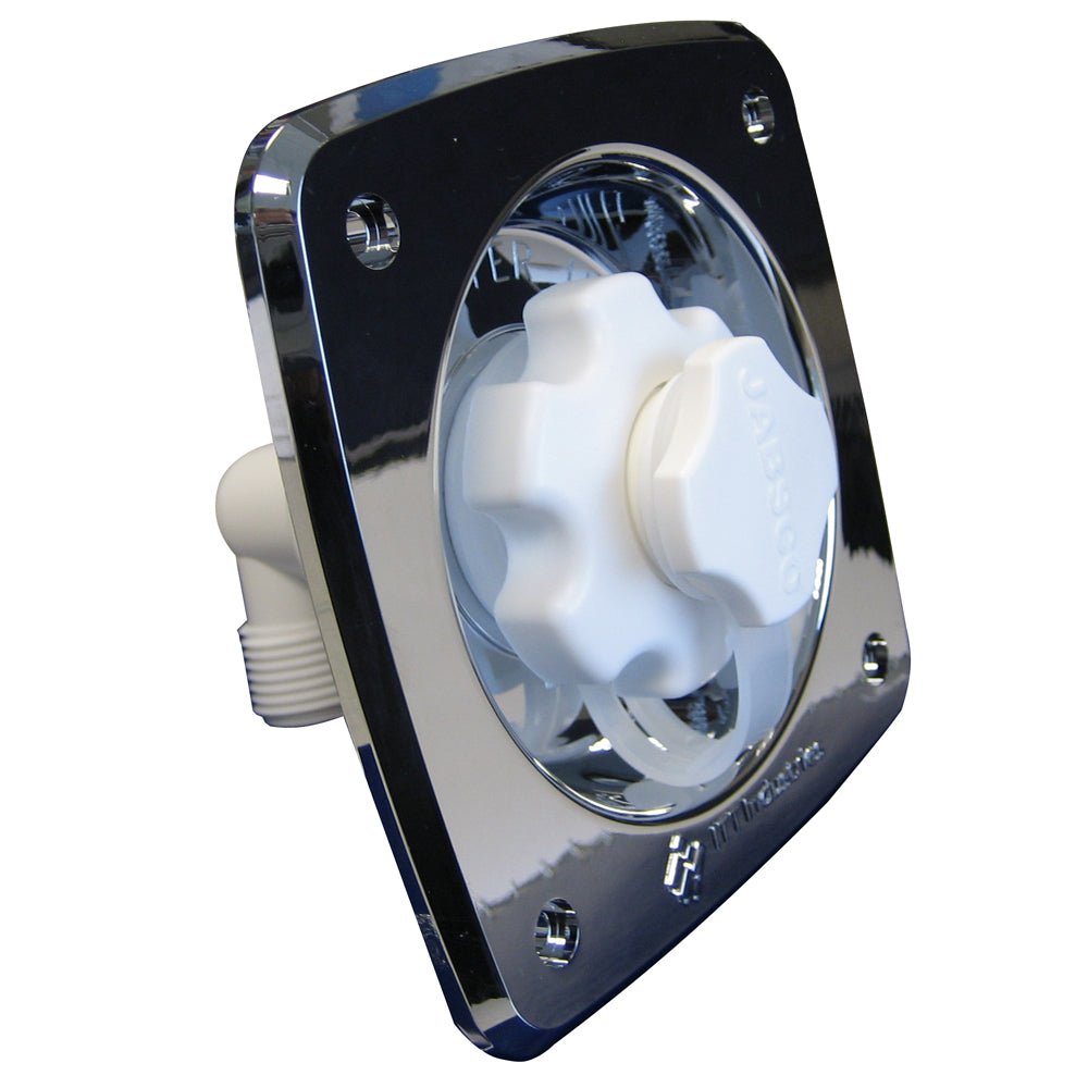 Jabsco Flush Mount Water Pressure Regulator 45psi - Chrome - Clinch River Fishing USA