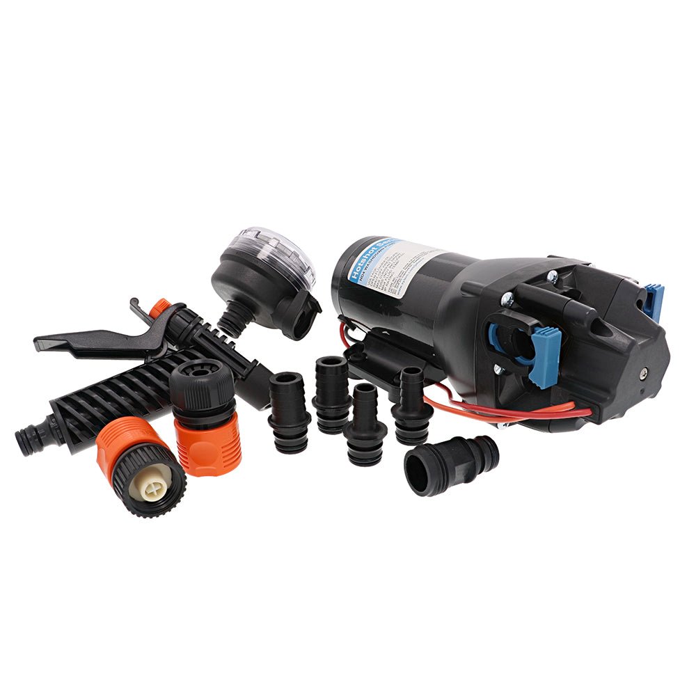 Jabsco HotShot HD4 Heavy Duty Washdown Pump - 12V - 4 GPM - 60 PSI - Clinch River Fishing USA