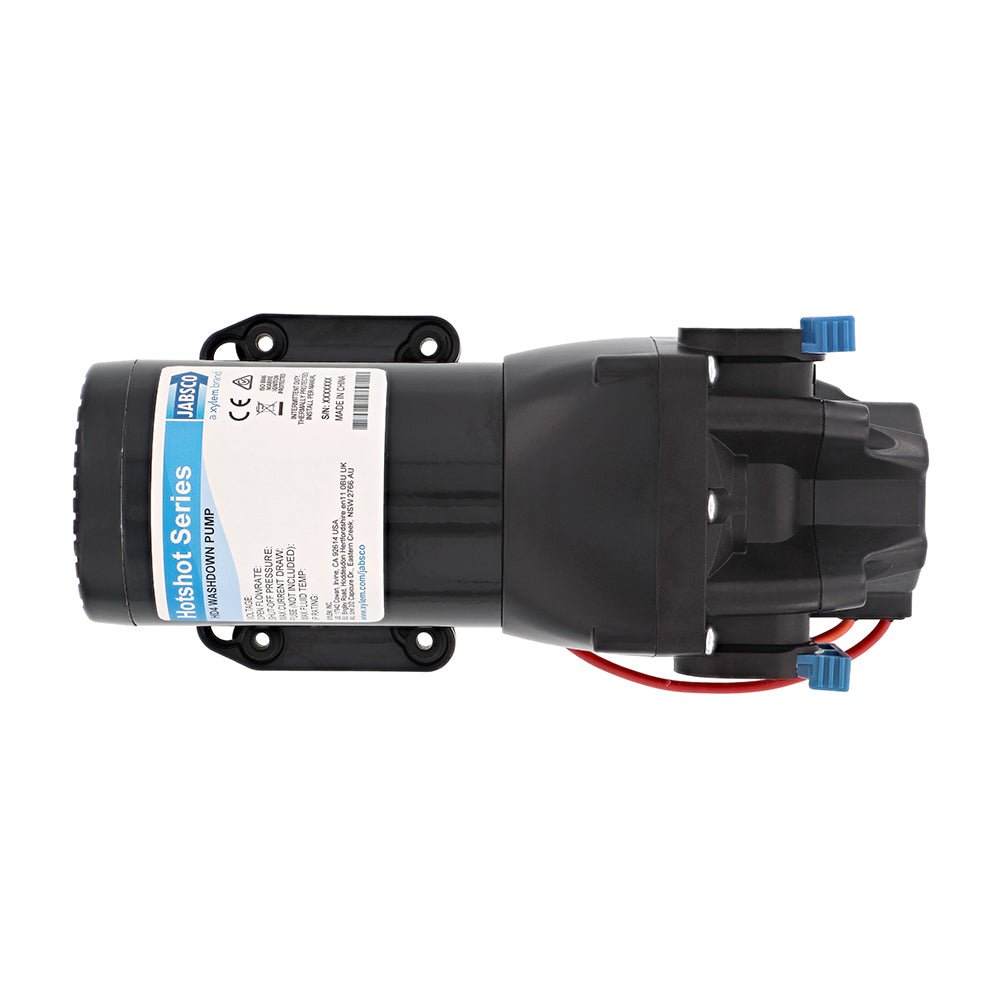 Jabsco HotShot HD4 Heavy Duty Washdown Pump - 12V - 4 GPM - 60 PSI - Clinch River Fishing USA
