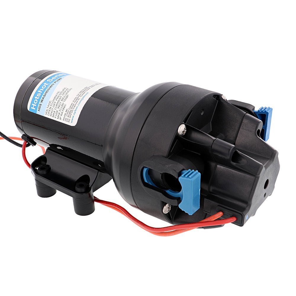 Jabsco HotShot HD5 Heavy Duty Washdown Pump - 12V - 5 GPM - 70 PSI - Clinch River Fishing USA