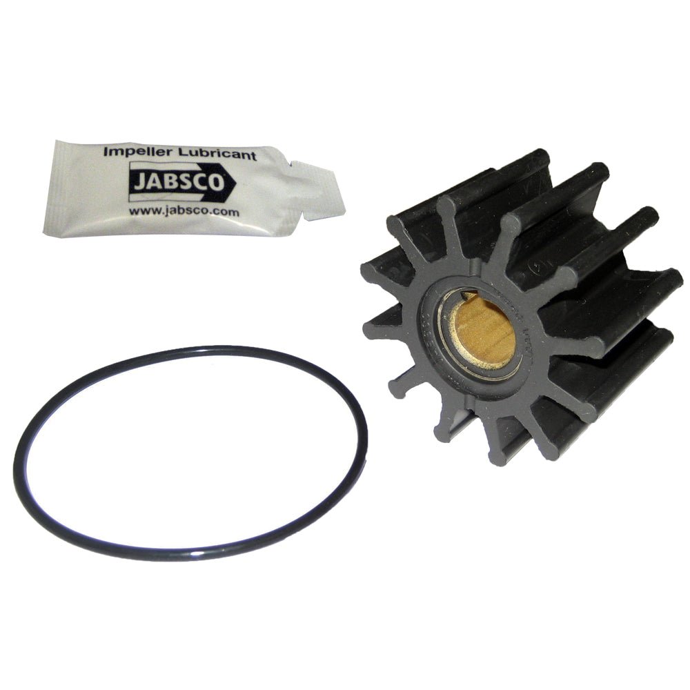 Jabsco Impeller Kit - 12 Blade - Neoprene - 2 - 9/16" Diameter - Clinch River Fishing USA