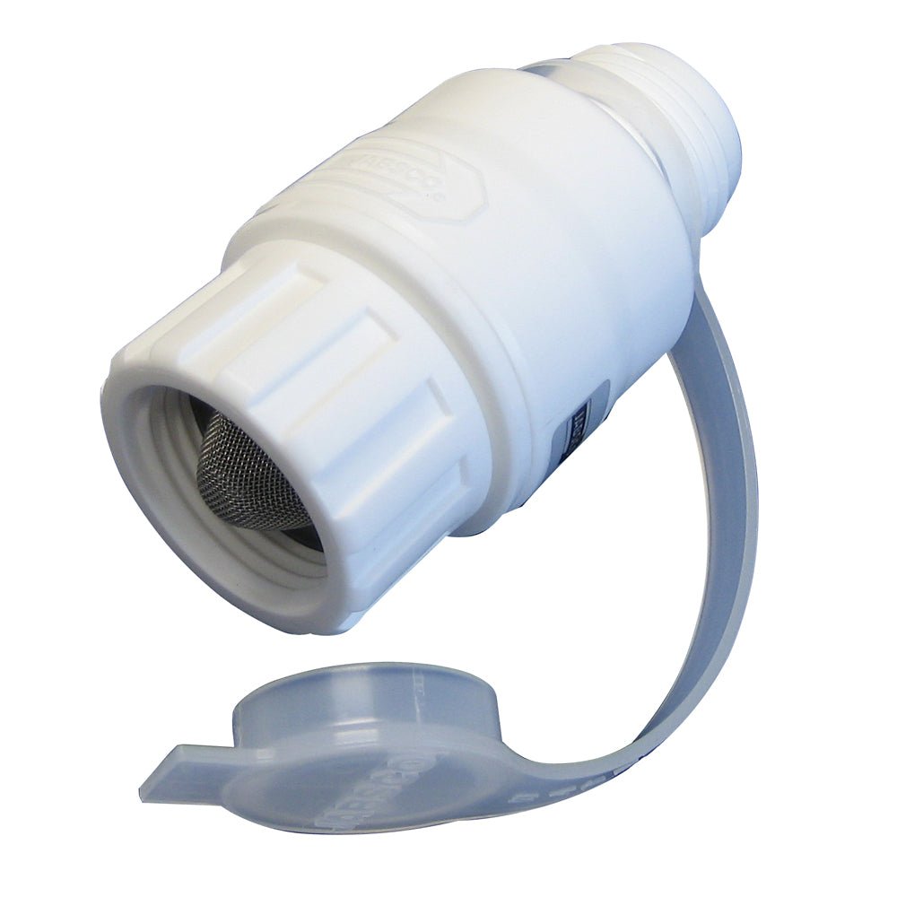 Jabsco In - Line Water Pressure Regulator 45psi - White - Clinch River Fishing USA