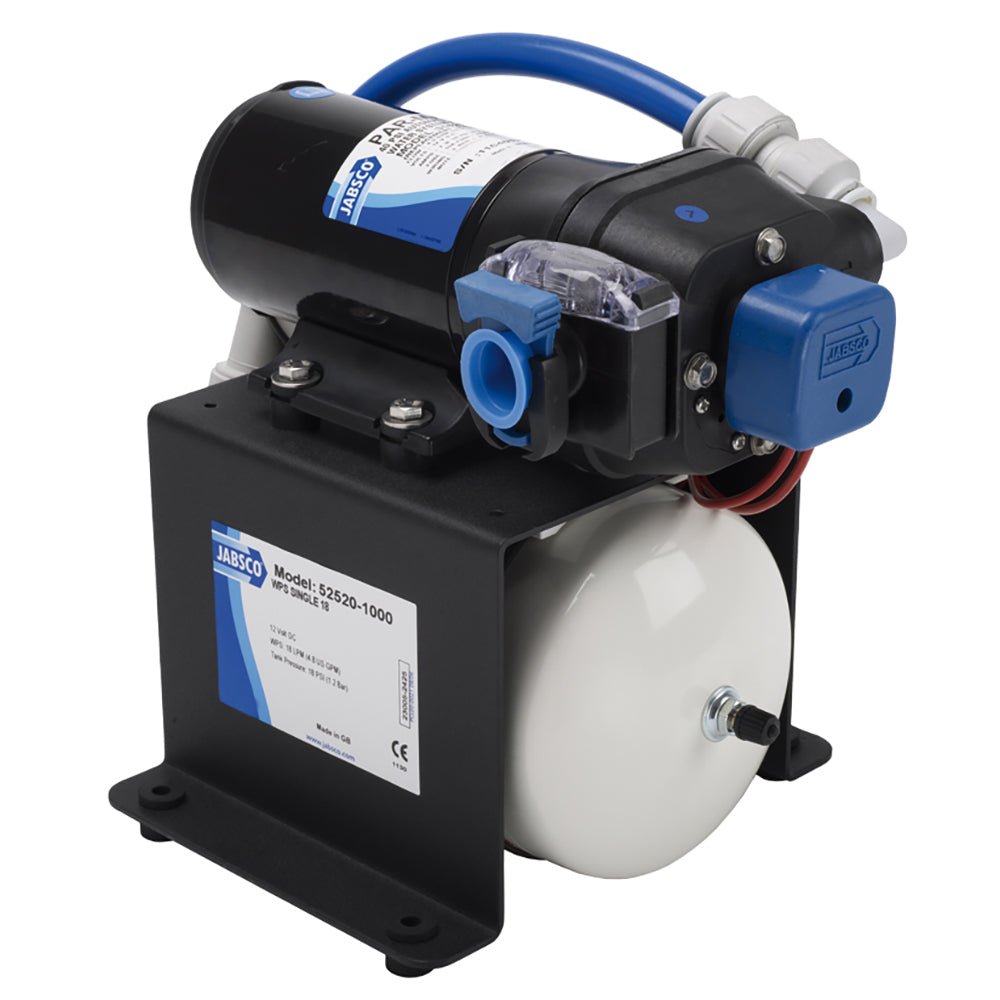 Jabsco Single Stack Water System - 4.8 GPM - 40PSI - 12V - Clinch River Fishing USA