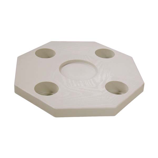 JIF Marine Table Top Octangonal Ivory
