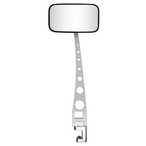JIF Marine Pontoon Mirror W/Clamp Bracket