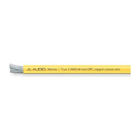JL AUDIO ABYC Yellow Power Wire, 2 AWG, 50' (XM-YPW2-50) | 010-13461-00 - Clinch River Fishing USA