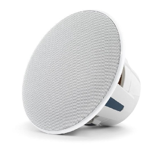 JL AUDIO M6-10IB-L-GwSw-4-Single: 10" Subwoofer with White Luxe Grille | 93916 | 010-03916-00 | 010-03916-00 - Clinch River Fishing USA