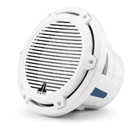 JL AUDIO M6-10W-C-GWGW-4: 10" Marine Subwoofer Driver, Gloss Trim Ring and White Classic Grille, 4 O | 93642 | 010-03487-00 - Clinch River Fishing USA