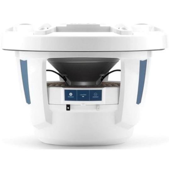 JL AUDIO M6-10W-S-GWGW-4: 10" Marine Subwoofer Driver, Gloss Trim Ring and White Sport Grille, 4 O | 93644 | 010-03488-00 - Clinch River Fishing USA