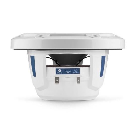 JL AUDIO M6-650X-C-3GW: 6.5" Marine Speakers, 1" WHITE Tweeter, Gloss White Classic Grille | 93687 | 010-03497-00 - Clinch River Fishing USA