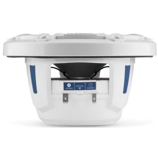 JL AUDIO M6-650X-S-GWGW: 6.5" Marine Speakers, Sport Grille, Gloss White Trim, Gloss White Grille | 93713 | 010-03090-00 - Clinch River Fishing USA
