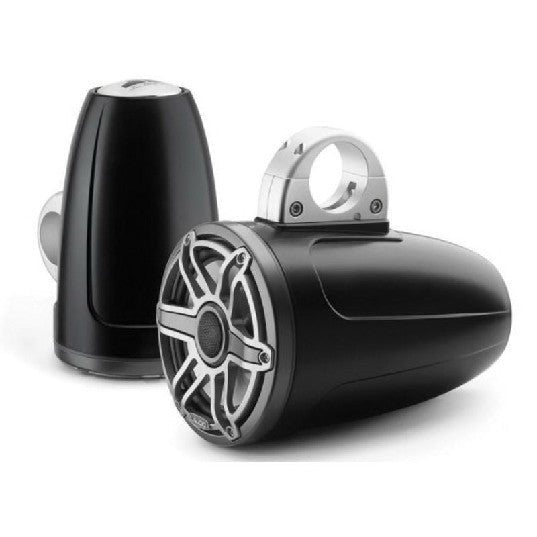 JL AUDIO M6-770ETXV3-SB-S-GMTI: 7.7" Tower Speakers, Satin Black Sport Grille, PAIR | 93656 | 010-03279-00 - Clinch River Fishing USA