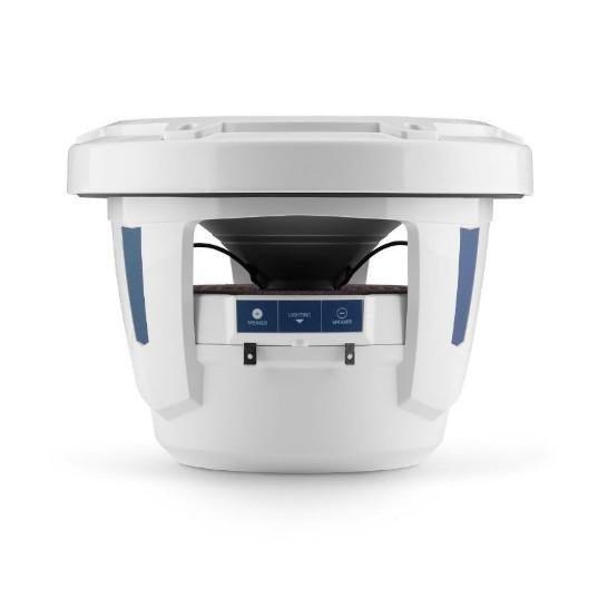 JL AUDIO M6-880X-C-3GW: 8.8" Marine Speakers, 1" WHITE Tweeter, Gloss White Classic Grille | 93689 | 010-03499-00 - Clinch River Fishing USA