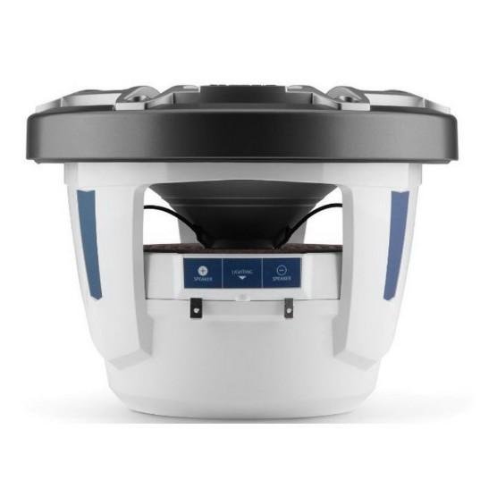 JL AUDIO M6-880X-S-GMTI: 8.8" Marine Speakers, Sport Grille, Gunmetal Trim, Titanium Grille | 93610 | 010-03079-00 - Clinch River Fishing USA
