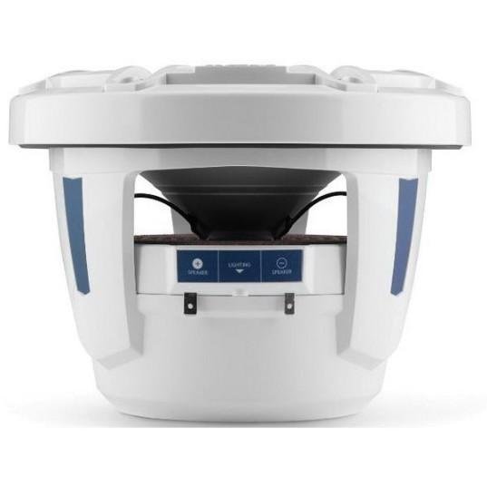 JL AUDIO M6-880X-S-GWGW: 8.8" Marine Speakers, Sport Grille, Gloss White Trim, Gloss White Grille | 93609 | 010-03078-00 - Clinch River Fishing USA